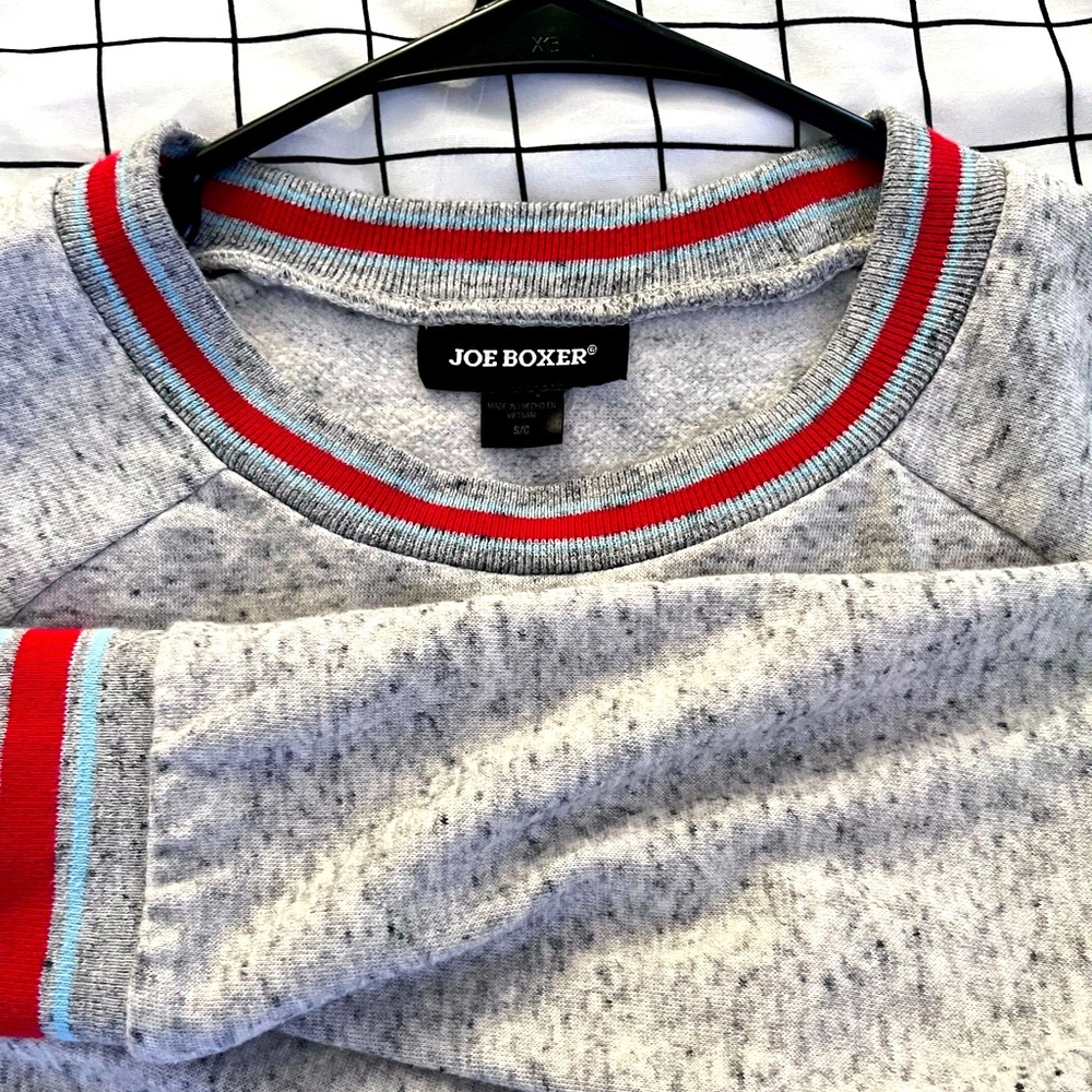 cute cropped grey/gray sweatshirt